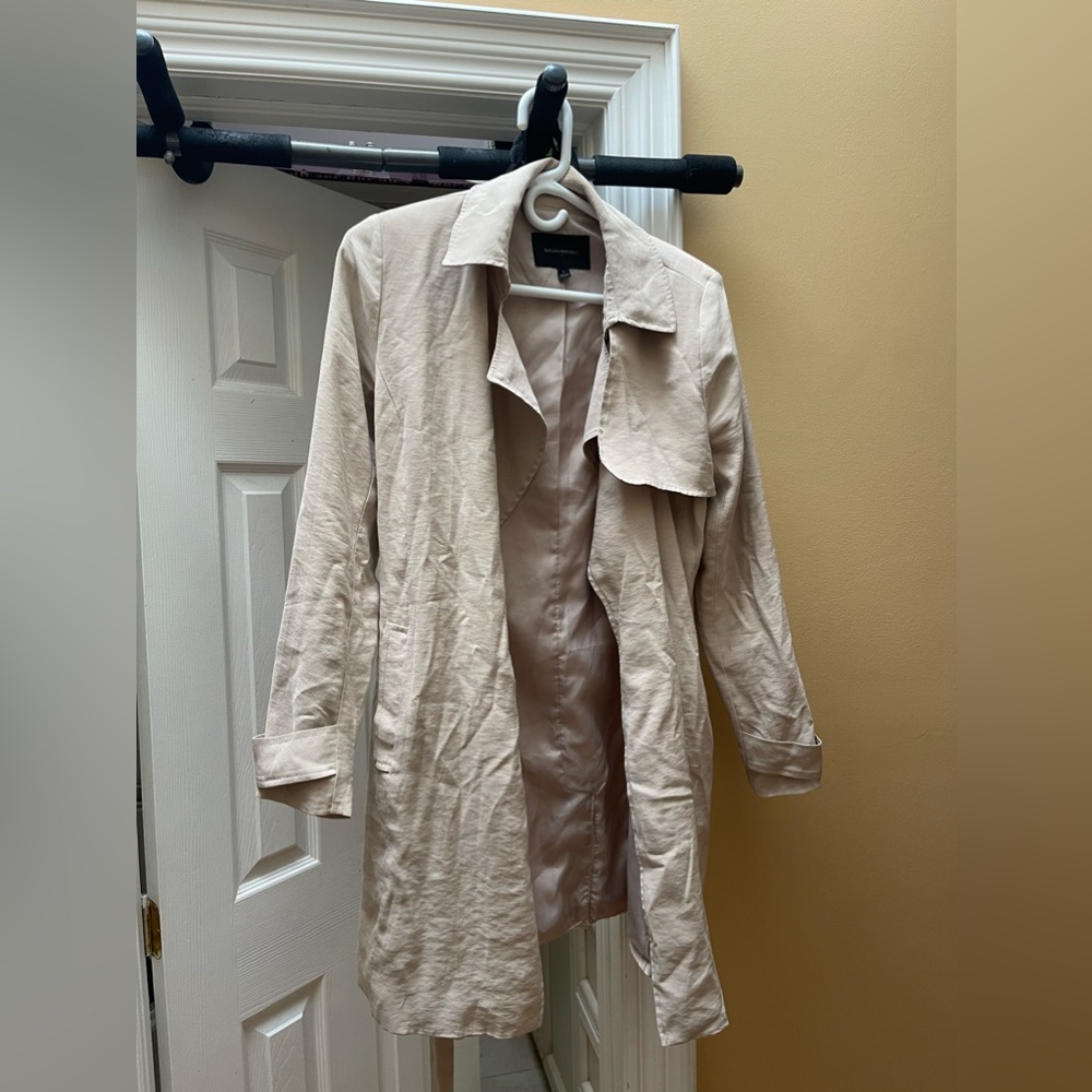 Banana republic waterfall jacket trench coloured size small
